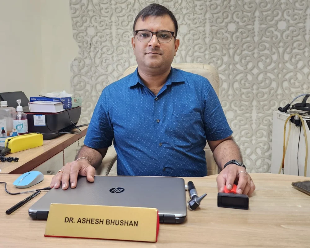 About Dr. Ashesh Bhushan Best ENT Doctor in Greater Noida
